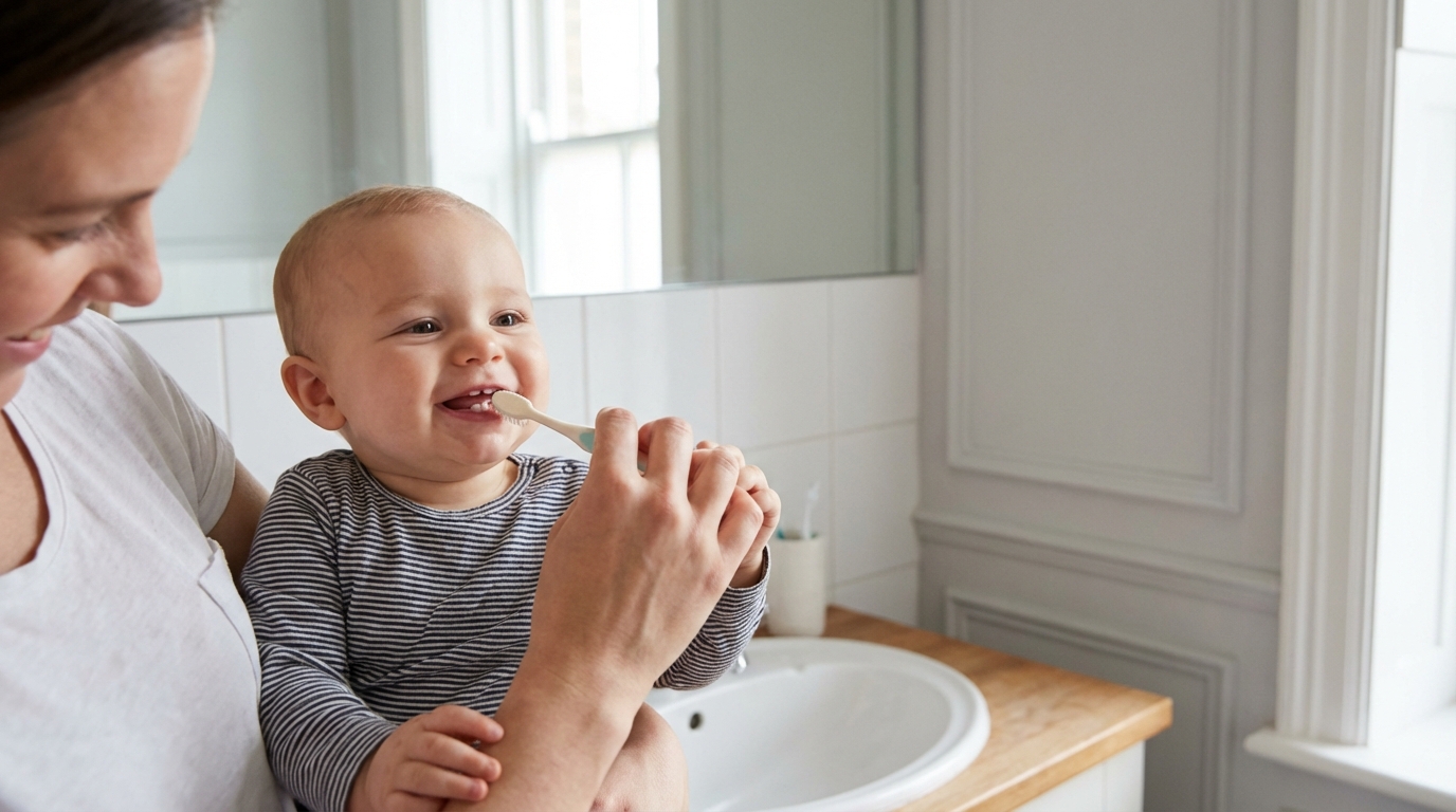 Brossage des premières dents de bébé : la méthode exacte à adopter selon les dentistes