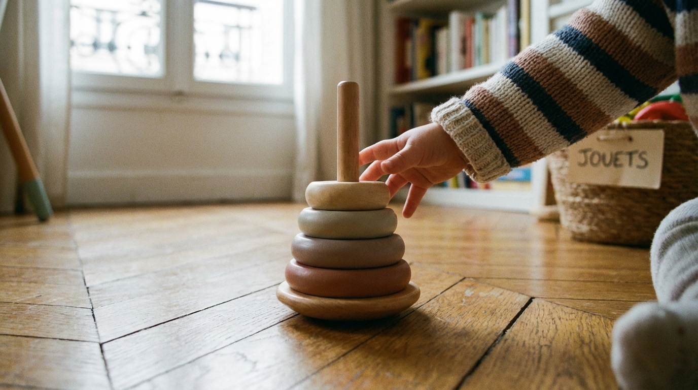 Jouets d’éveil de 6 à 18 mois : comment soutenir la motricité de bébé sans se tromper à l’achat selon les experts ?
