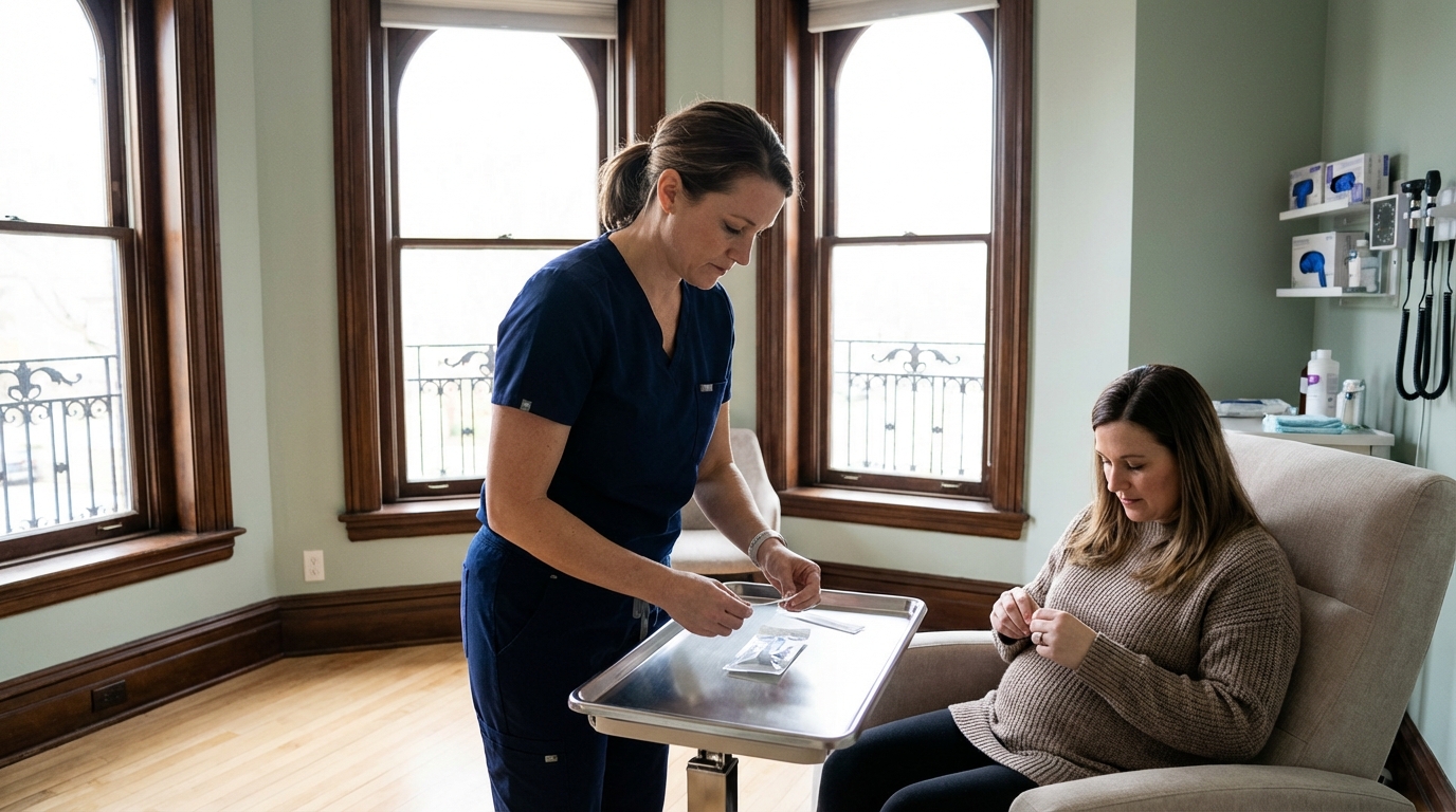 Suspicion de rupture de la poche des eaux : comment les sages-femmes confirment le diagnostic en maternité