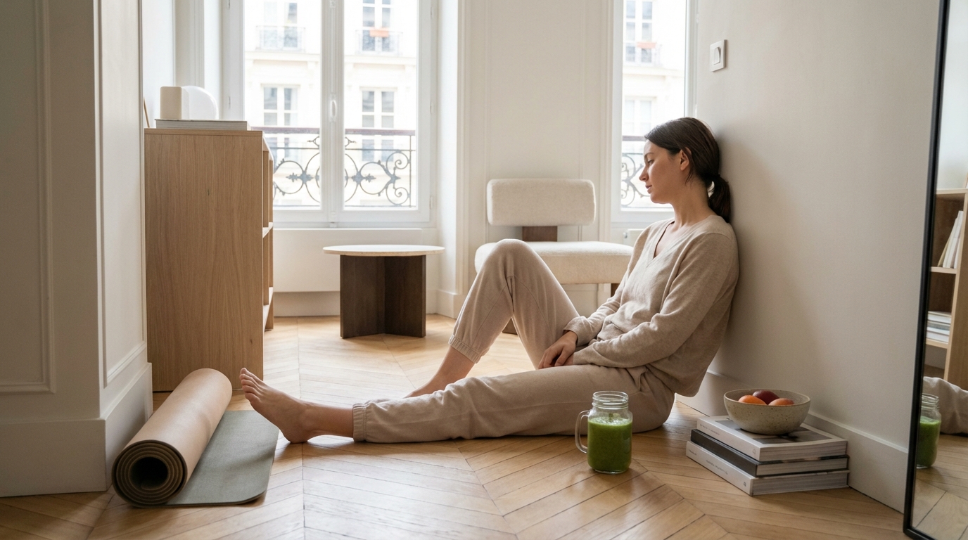 Tout cocher sur la liste bien-être et se sentir quand même au fond du trou : ce que le corps essaie de dire