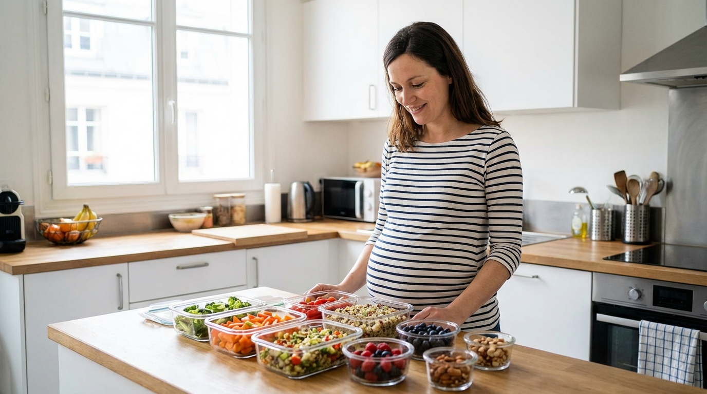 Menu de grossesse : le rythme quotidien idéal recommandé par les experts pour planifier sa semaine de repas sans se tromper