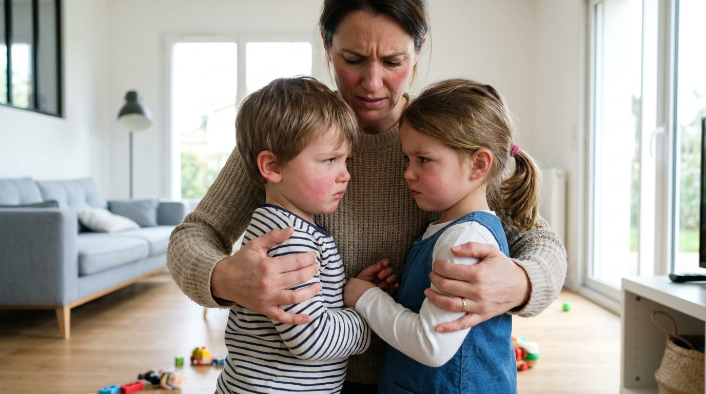 Disputes entre frères et sœurs : le premier réflexe de 90 % des parents aggrave la violence au lieu de l’éteindre