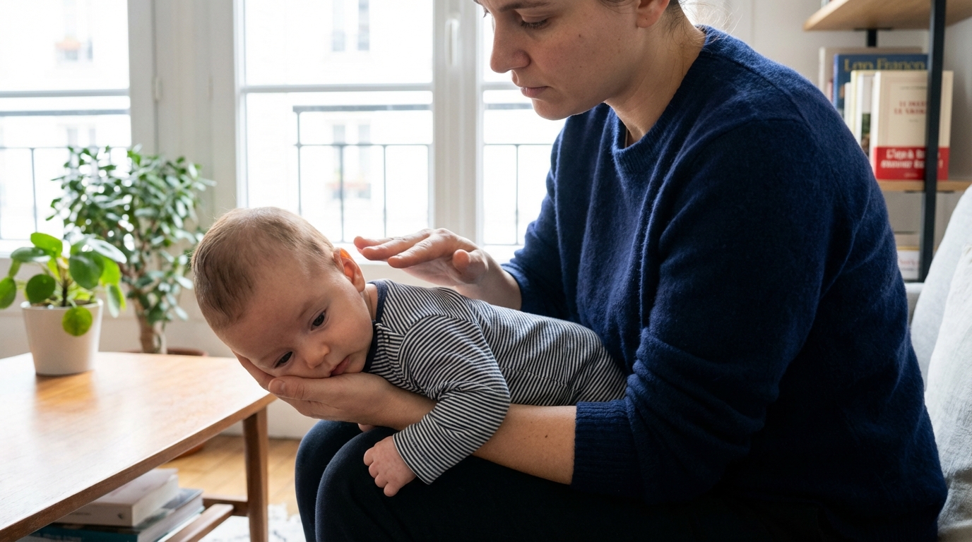 Bébé s’étouffe : les deux gestes d’urgence à maîtriser absolument selon la Croix-Rouge