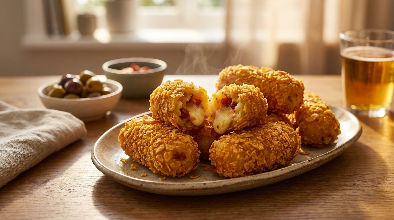 « C&rsquo;est quoi cette panure dorée, c&rsquo;est pas normal ? » : depuis que je vide ce paquet du placard dans un bol, mes croquettes pomme de terre-chorizo disparaissent avant même l&rsquo;entrée