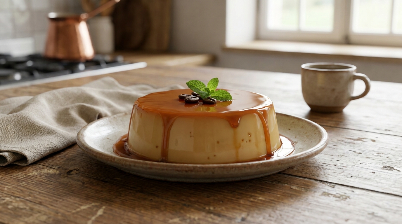 Flan au café : la recette simple et gourmande pour un dessert qui en jette sans casse-tête