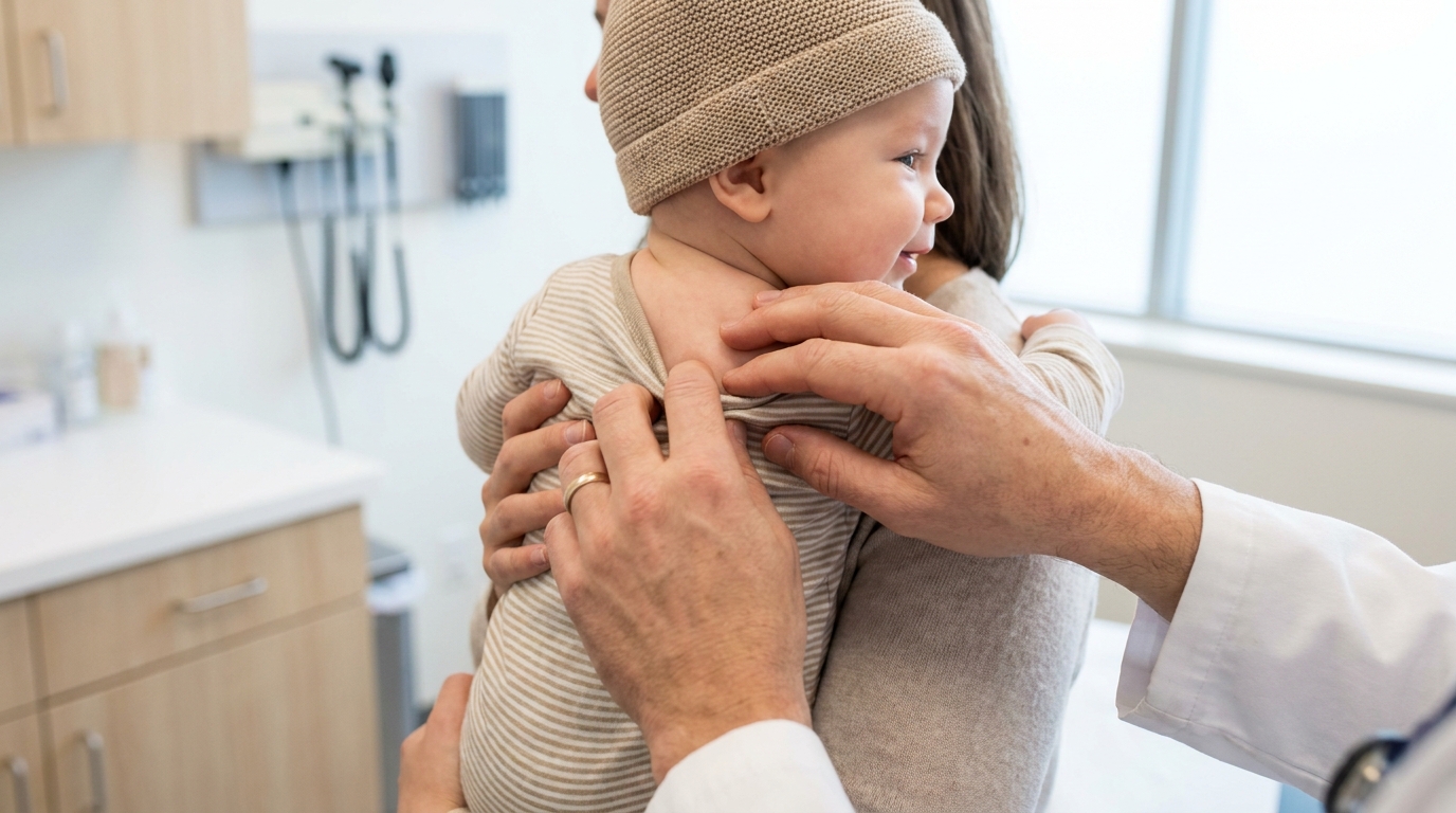 J&rsquo;ai fait les cinq erreurs cet été avec mon bébé : la pédiatre m&rsquo;a arrêtée à la troisième en me montrant sa nuque