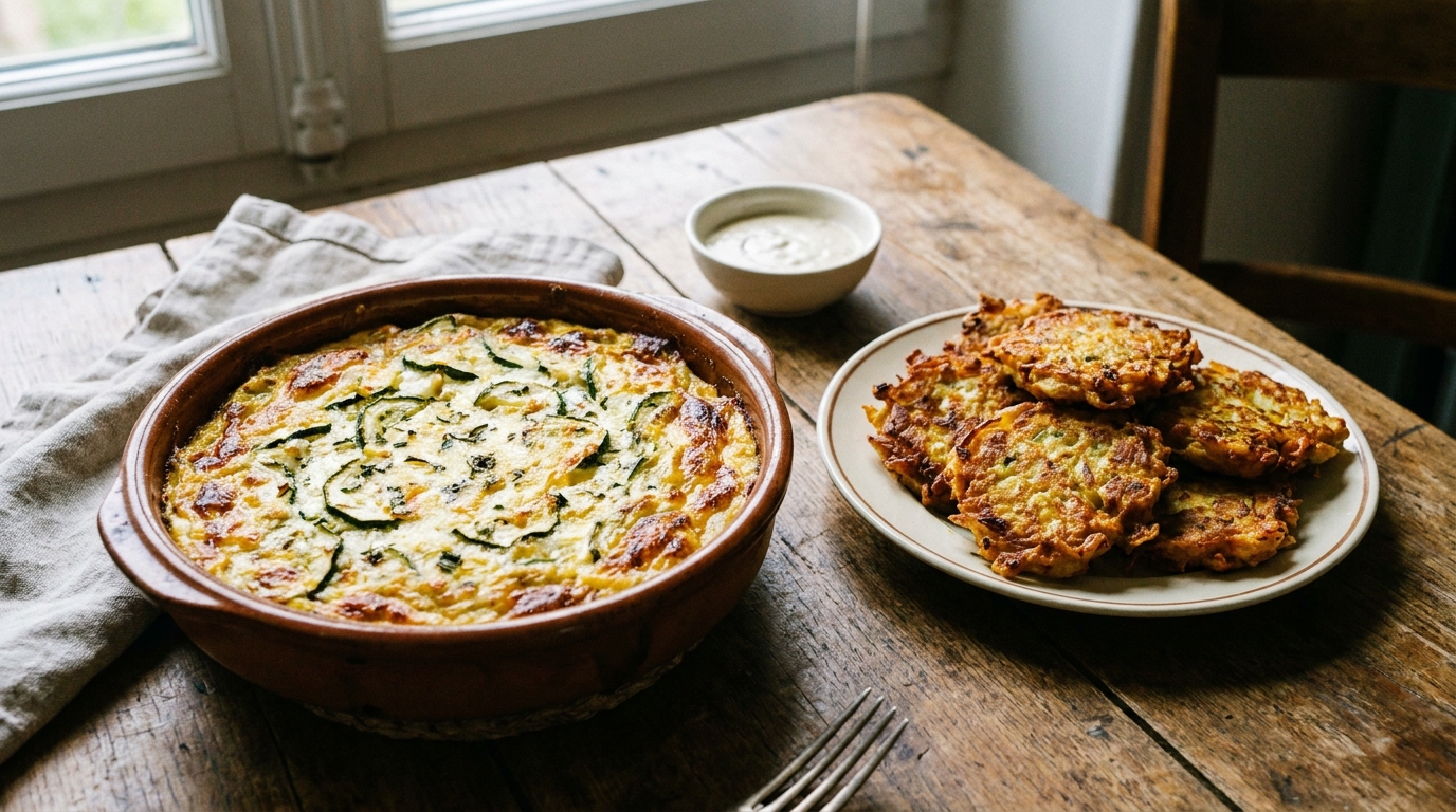 « Je ne savais plus quoi en faire » : 3 recettes de courgettes qui ont sauvé ma récolte et régalé toute la famille tout l’été