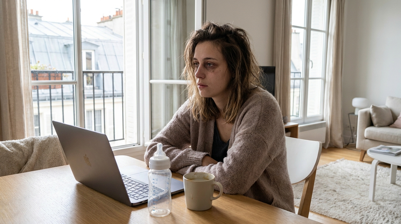 Reprendre le travail à 3 mois post-partum : ce qui m&rsquo;a rattrapée n&rsquo;avait rien à voir avec le bureau