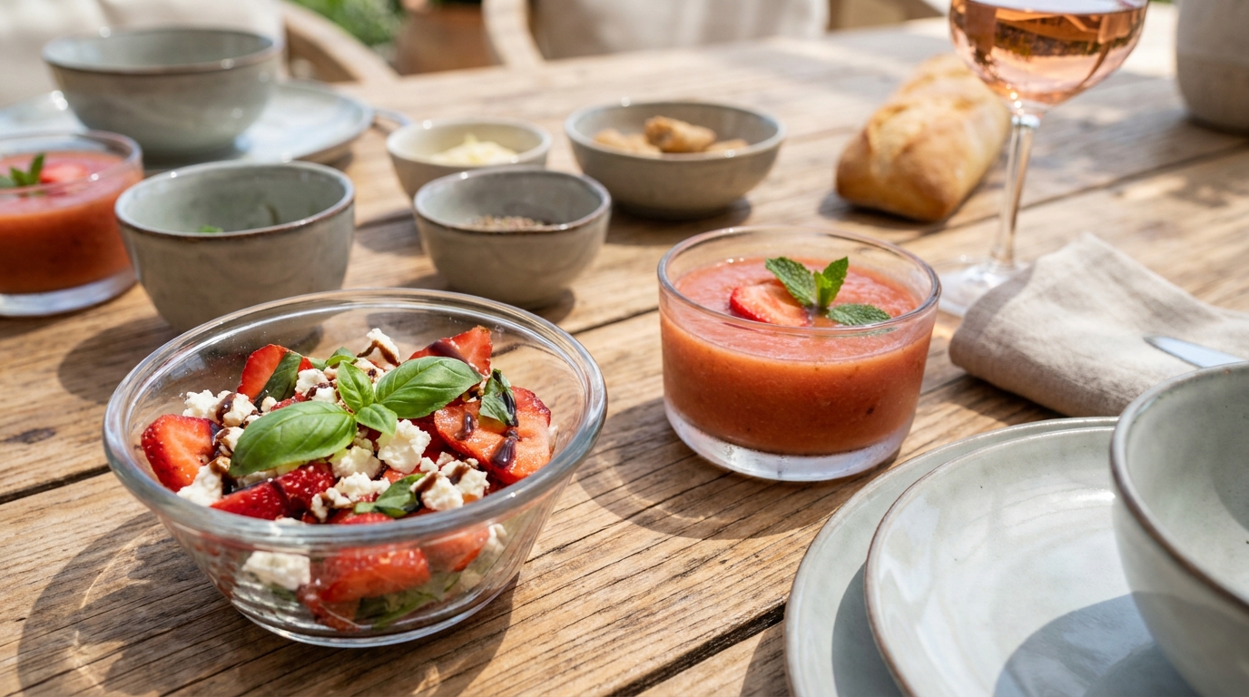 « Attends, c&rsquo;est de la fraise dans le bol ? » : ces 3 plats salés d&rsquo;été ont remplacé le dessert chez nous depuis juin