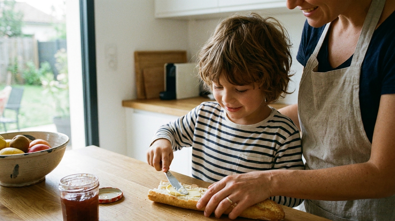 Cette capacité que l’on croyait réservée aux adultes, les enfants la développent dès qu’on leur confie ces gestes du quotidien