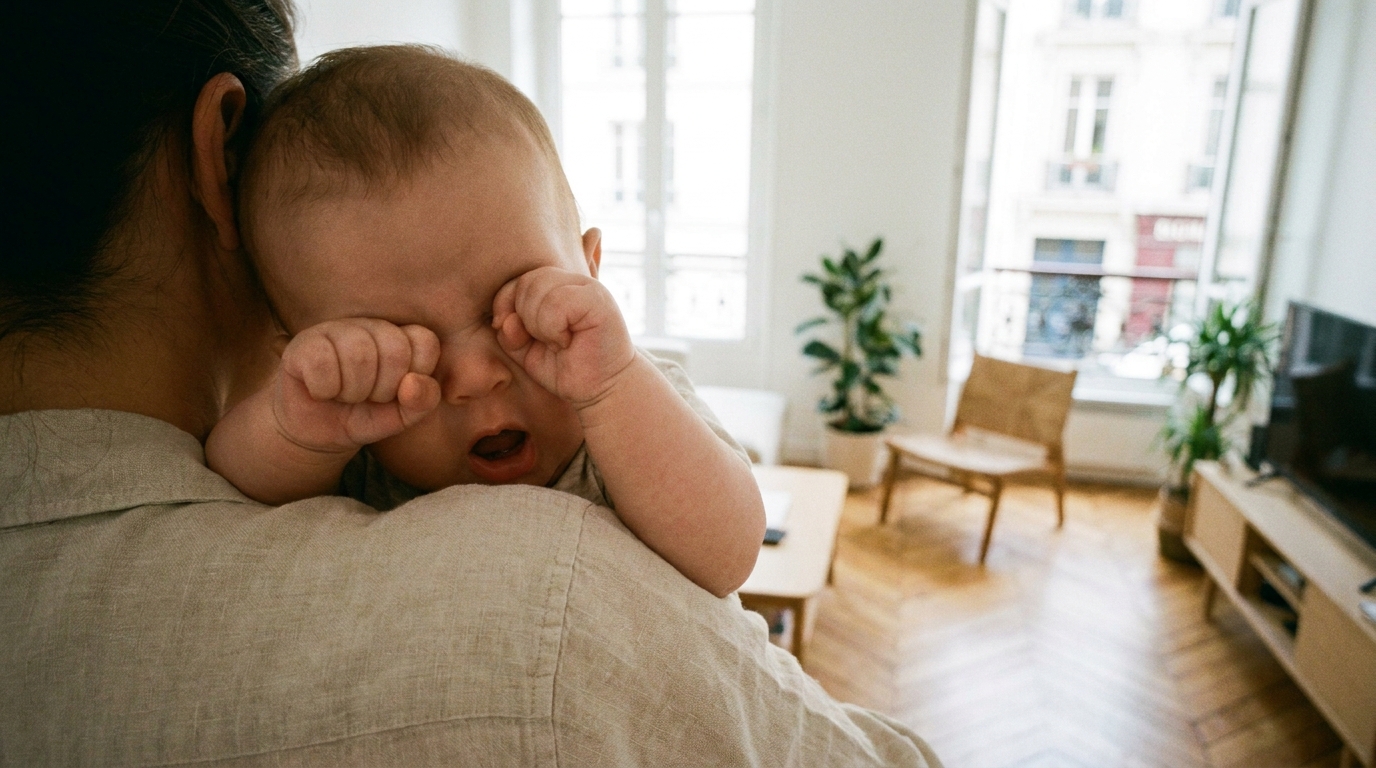 Je couchais mon bébé à la même heure tous les soirs : une pédiatre m’a montré que je ne guettais pas du tout le bon signal