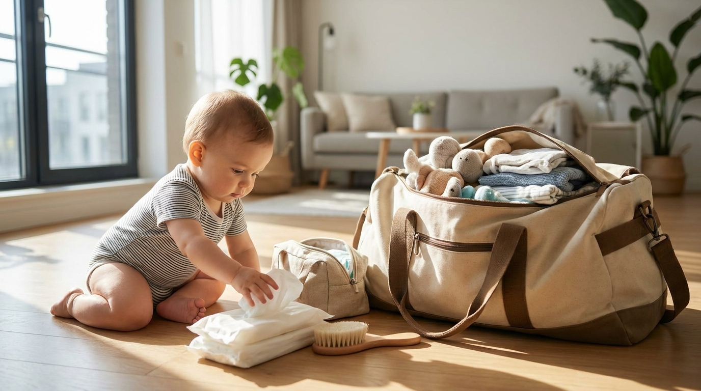 Je partais en vacances avec mon bébé comme avant : le jour où j&rsquo;ai préparé le sac, j&rsquo;ai compris ce que je sous-estimais depuis le début