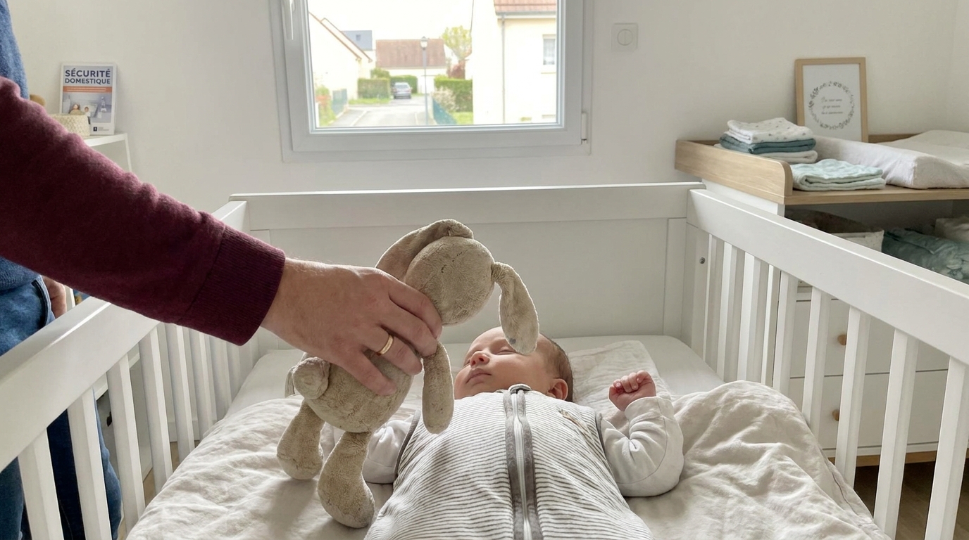 « Je pensais que ça le rassurait » : pourquoi ces 5 objets dans le berceau figurent en tête des accidents domestiques chez les bébés