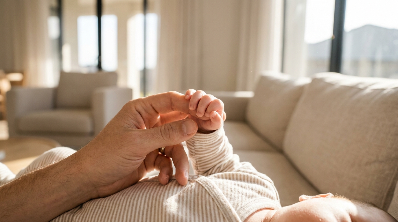 « Je touchais ses mains pour vérifier » : pourquoi ce réflexe que font tous les parents quand bébé a chaud est un signal à ne pas interpréter de travers
