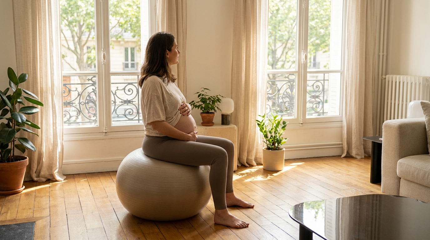 Les sages-femmes le conseillaient déjà avant chaque accouchement : le geste tout simple qui aide bébé à descendre quand le terme approche
