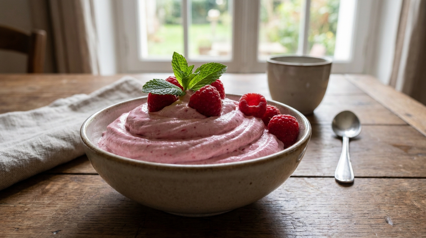 Ma belle-mère a goûté cette chantilly rose et m’a demandé trois fois ce que j’avais mis dedans : elle ne me croyait pas