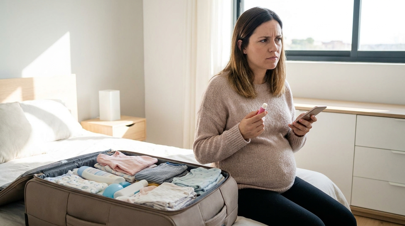 Ma valise de maternité était complète, ou du moins je le croyais : le premier objet qui m&rsquo;a manqué en salle n&rsquo;avait rien à voir avec le bébé