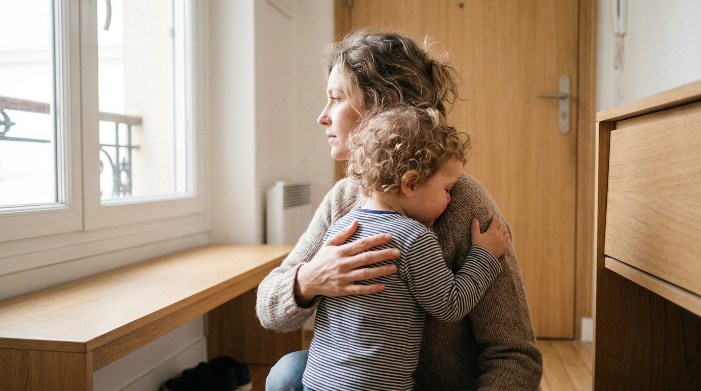 Sage chez la nounou, infernal dès qu&rsquo;il me voit : ce que ce contraste dit vraiment sur votre enfant