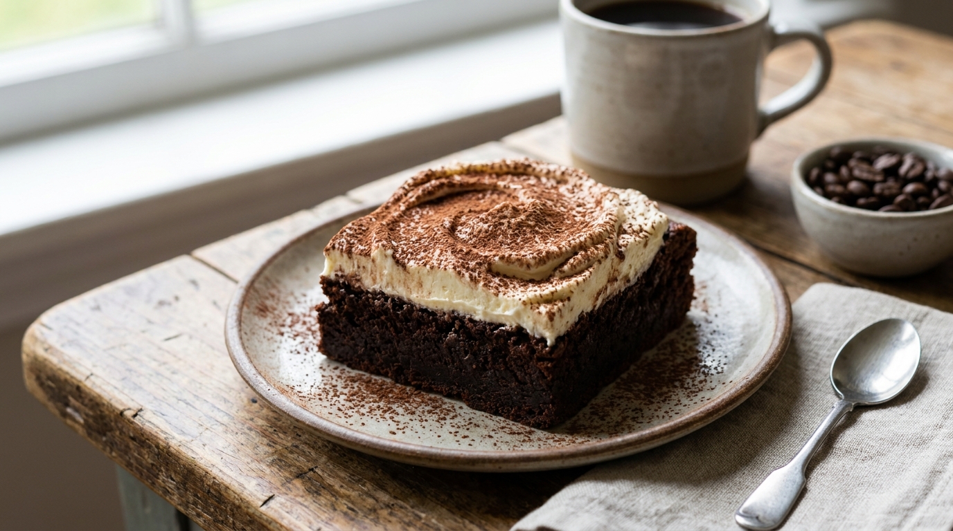 « Sérieusement, c&rsquo;est toi qui l&rsquo;as fait ? » : ce brownie cache une couche par-dessus qui transforme tout le goûter en fête