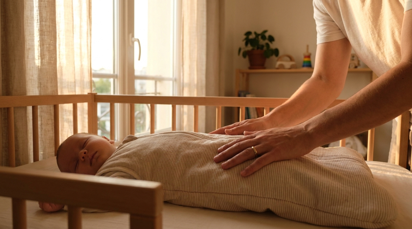 Cette erreur au coucher que font beaucoup de parents empêche bébé de supporter les nuits chaudes de l&rsquo;été