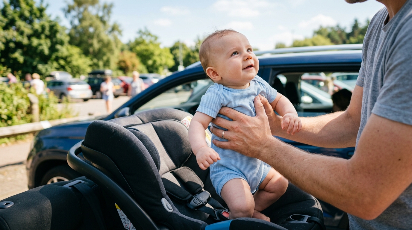 J’ai roulé plusieurs heures d’affilée avec bébé pour partir en vacances : quand une puéricultrice m’a expliqué ce que je lui faisais subir, j’ai changé toute mon organisation
