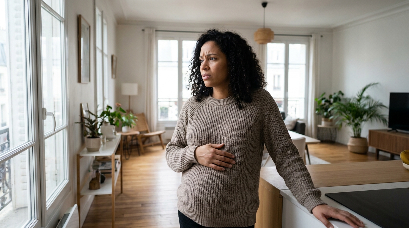 J&rsquo;ai senti mon ventre se contracter comme une pierre en pleine grossesse : le jour où c&rsquo;est devenu douloureux, j&rsquo;ai tout arrêté pour filer chez le médecin