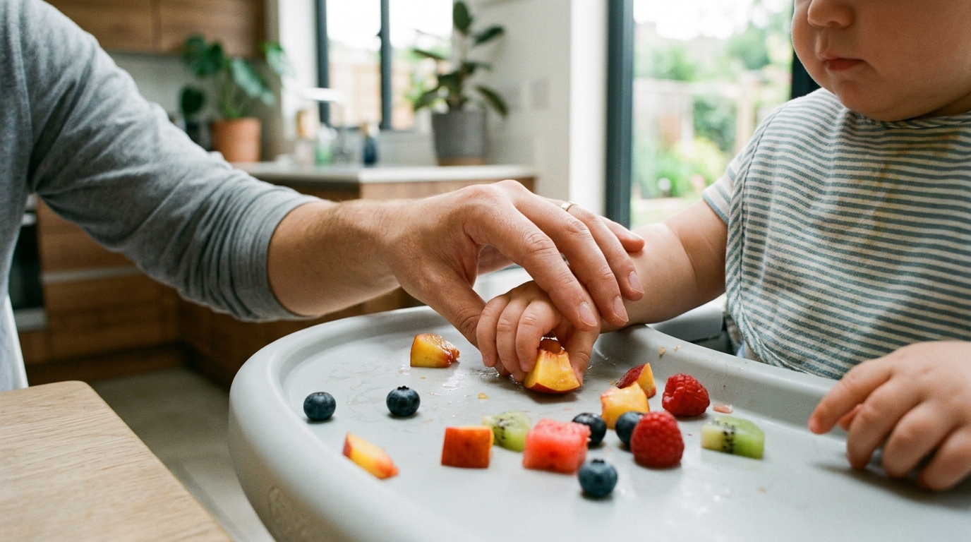 Je donnais des morceaux à mon bébé comme tout le monde : une puéricultrice m’a montré ce que je faisais de travers depuis le début