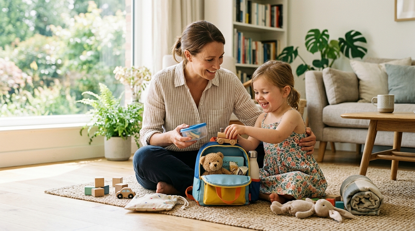 « Maman, on descend quand ? » : ce que les parents habitués préparent toujours avant un trajet en train avec des enfants