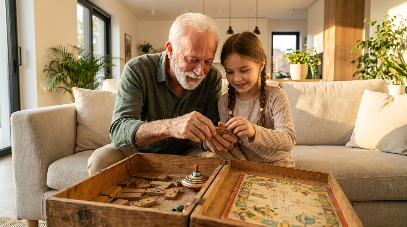 Mes petits-enfants réclamaient la tablette tout l&rsquo;été : le jour où j&rsquo;ai sorti une vieille boîte du grenier, ils n&rsquo;ont plus jamais redemandé d&rsquo;écran