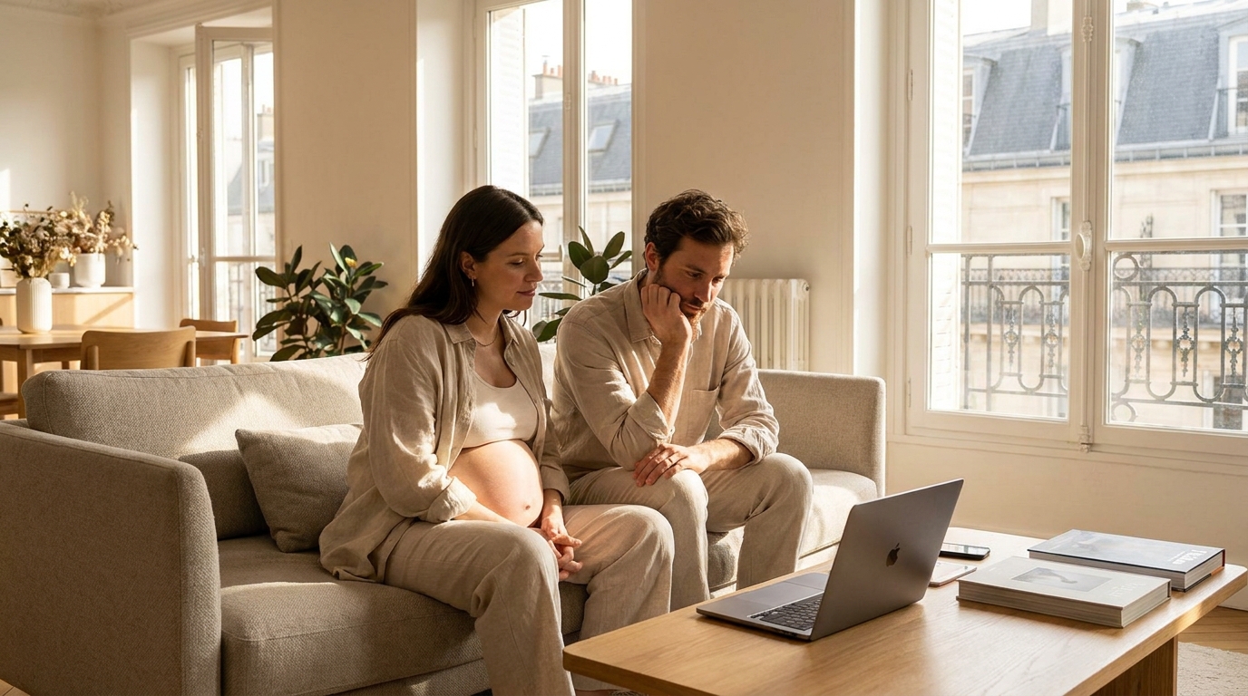 Mon mari comptait poser trois mois après l&rsquo;accouchement : le jour où on a lu le détail du nouveau congé de naissance, on a tout revu