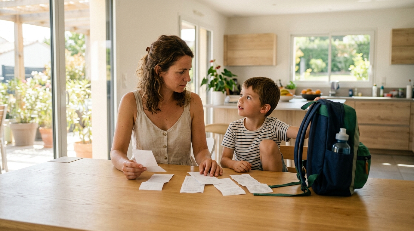 J’ai rempli le cartable de mon fils juste pour être tranquille : en additionnant les tickets de caisse, j’ai compris pourquoi la rentrée pèse autant